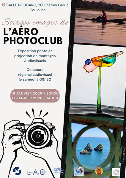 Evénement - Gala Aérophotoclub et Jugement concours Audiovisuel